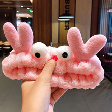 Load image into Gallery viewer, Wash Face Hair Holder Hairbands Soft Warm Coral Fleece Bow Animal Ears Headband For Women Girls Turban Fashion Hair Accessories