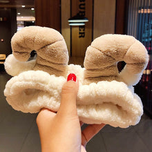 Load image into Gallery viewer, Wash Face Hair Holder Hairbands Soft Warm Coral Fleece Bow Animal Ears Headband For Women Girls Turban Fashion Hair Accessories