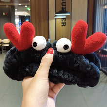 Load image into Gallery viewer, Wash Face Hair Holder Hairbands Soft Warm Coral Fleece Bow Animal Ears Headband For Women Girls Turban Fashion Hair Accessories
