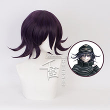 Load image into Gallery viewer, Danganronpa V3: Killing Harmony Ouma Kokichi Short Wig Cosplay Costume Dangan Ronpa Synthetic Hair Halloween Party Wigs
